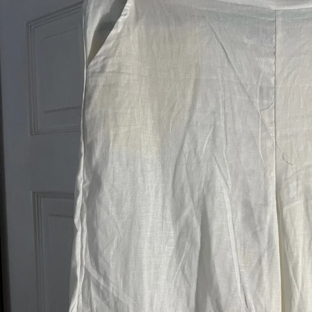 Calypso St. Barth White Cropped Pants - Picture 4 of 12